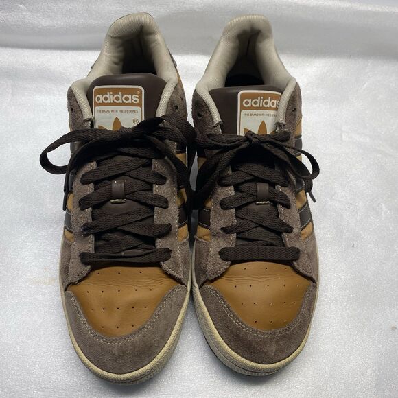 adidas Other - Adidas Daily 3.0 Skate Shoes Mens 11.5 Copper Brown Suede Sneakers